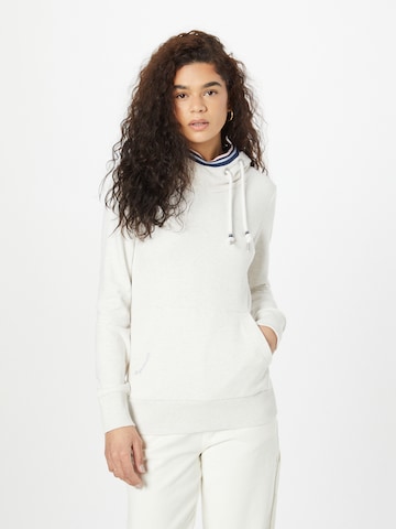 Ragwear Sweatshirt in White: front