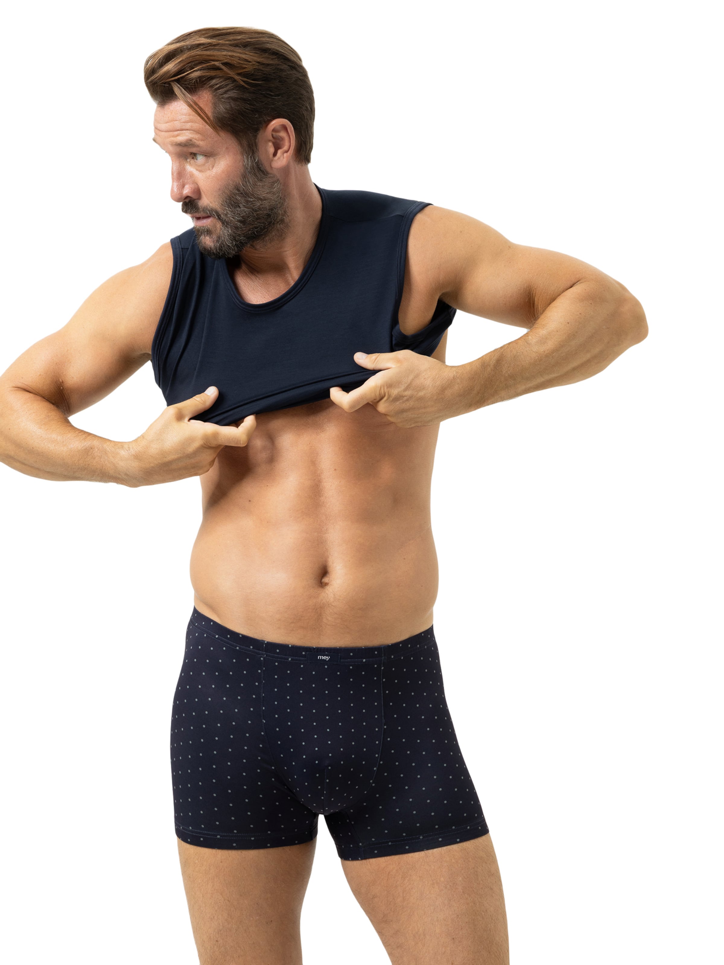 Mey Boxer shorts 'Points' in Blue