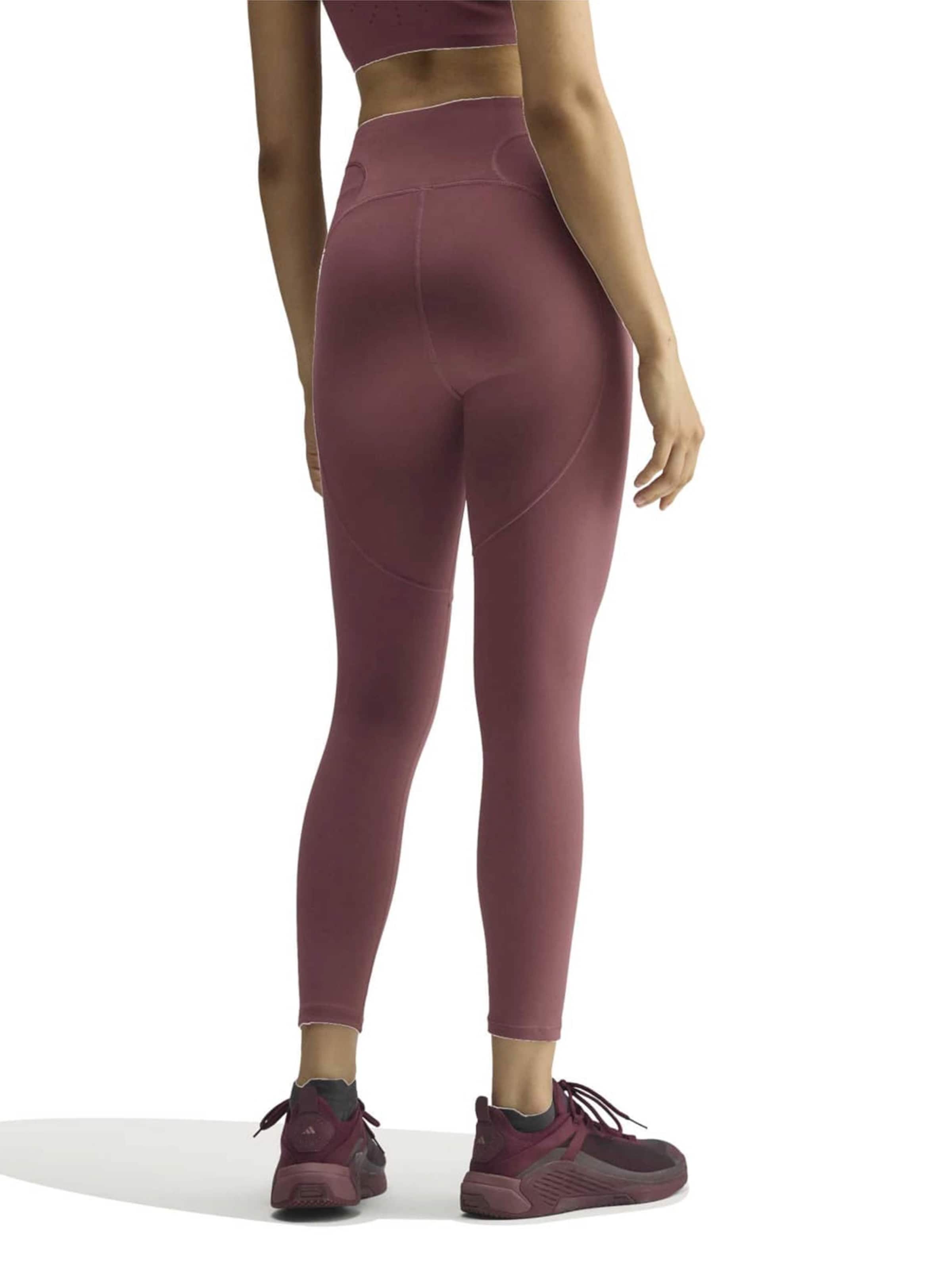 ADIDAS BY STELLA MCCARTNEY Skinny Sports trousers in Red