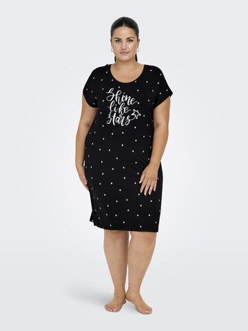 ONLY Carmakoma Nightgown 'Vivid' in Black: front