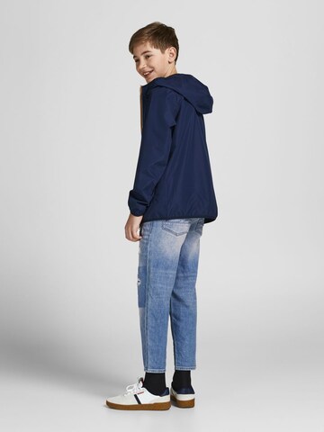 mėlyna Jack & Jones Junior Prigludęs Džinsai