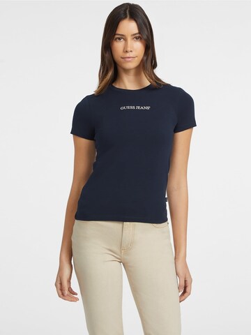 GUESS JEANS - Camisa em azul: frente