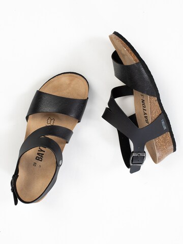Bayton Sandal 'Reus' in Black