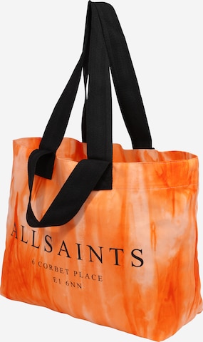 AllSaints Shopper in Orange: front