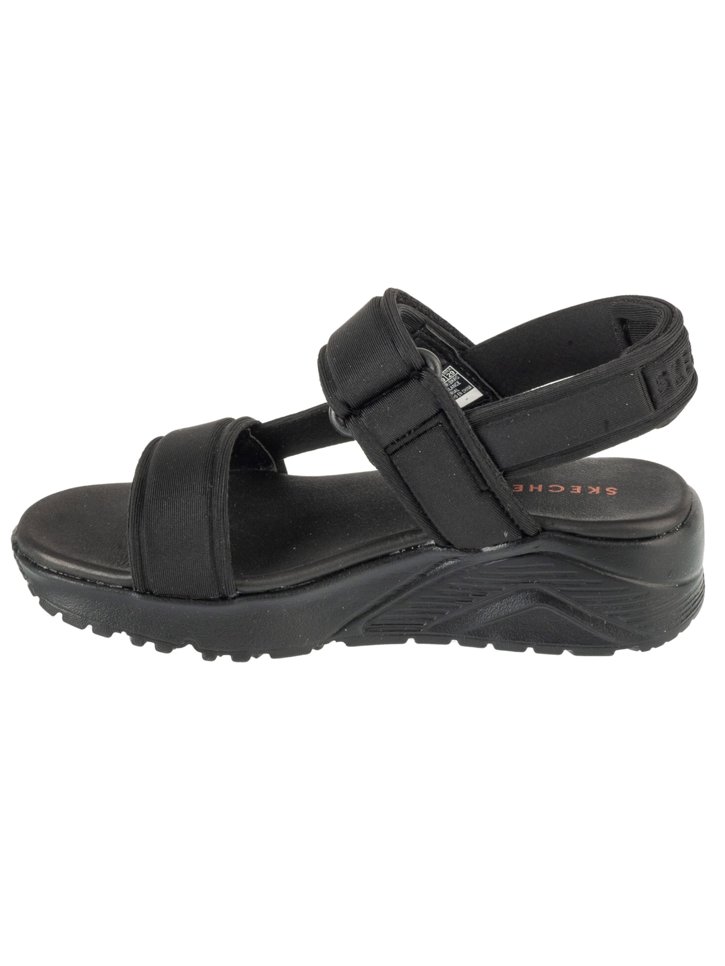 SKECHERS Sandále 'Skechers Uno Lite Sandal - Sunny Stand' - Čierna