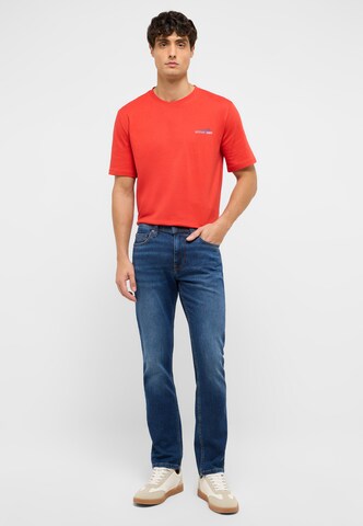 MUSTANG Slimfit Hose 'Vegas' in Blau: Vorderseite