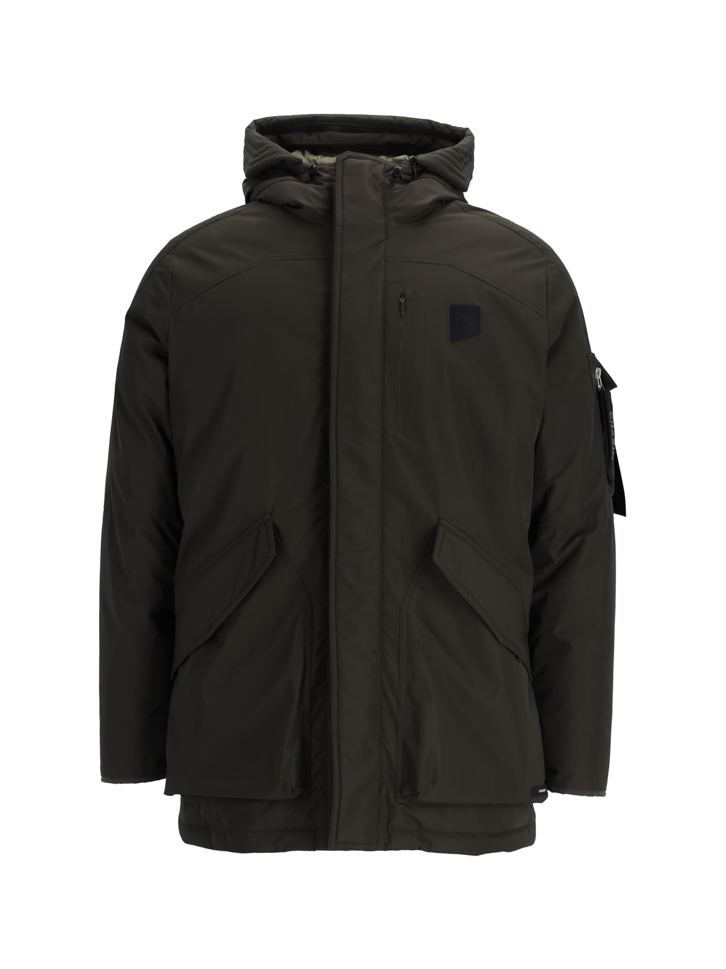 CHASIN' Winterjacke 'Volt' in Grün: Vorderseite