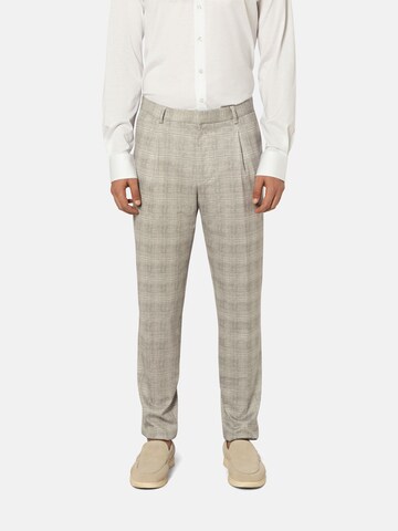 BENVENUTO Slimfit Pak 'MARIO TORINO kariert 5637' in Beige