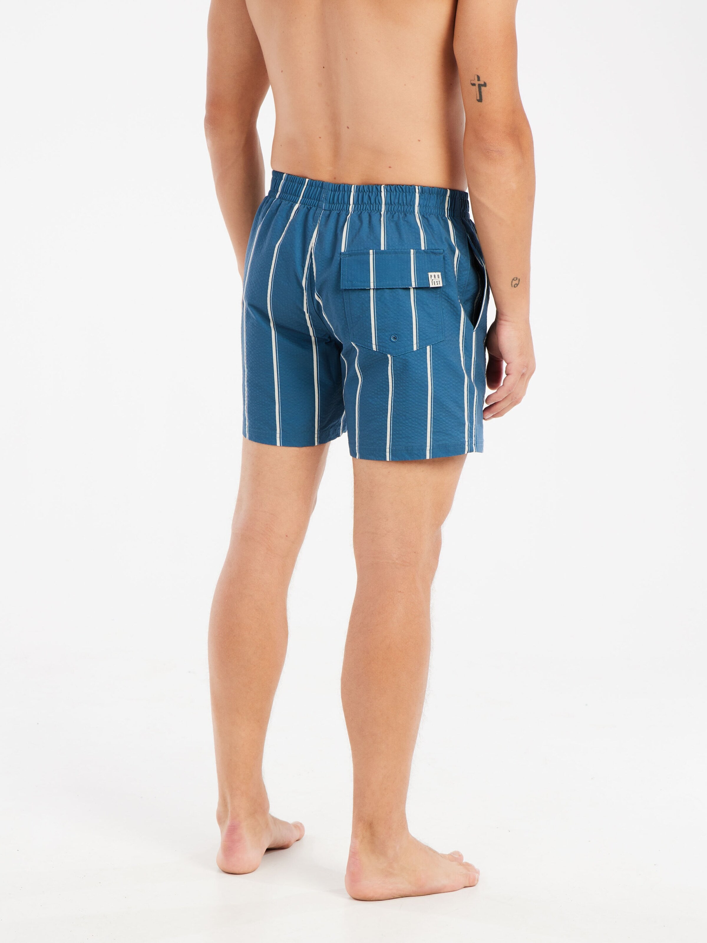 PROTEST Zwemshorts 'PRTGonz' in Blauw