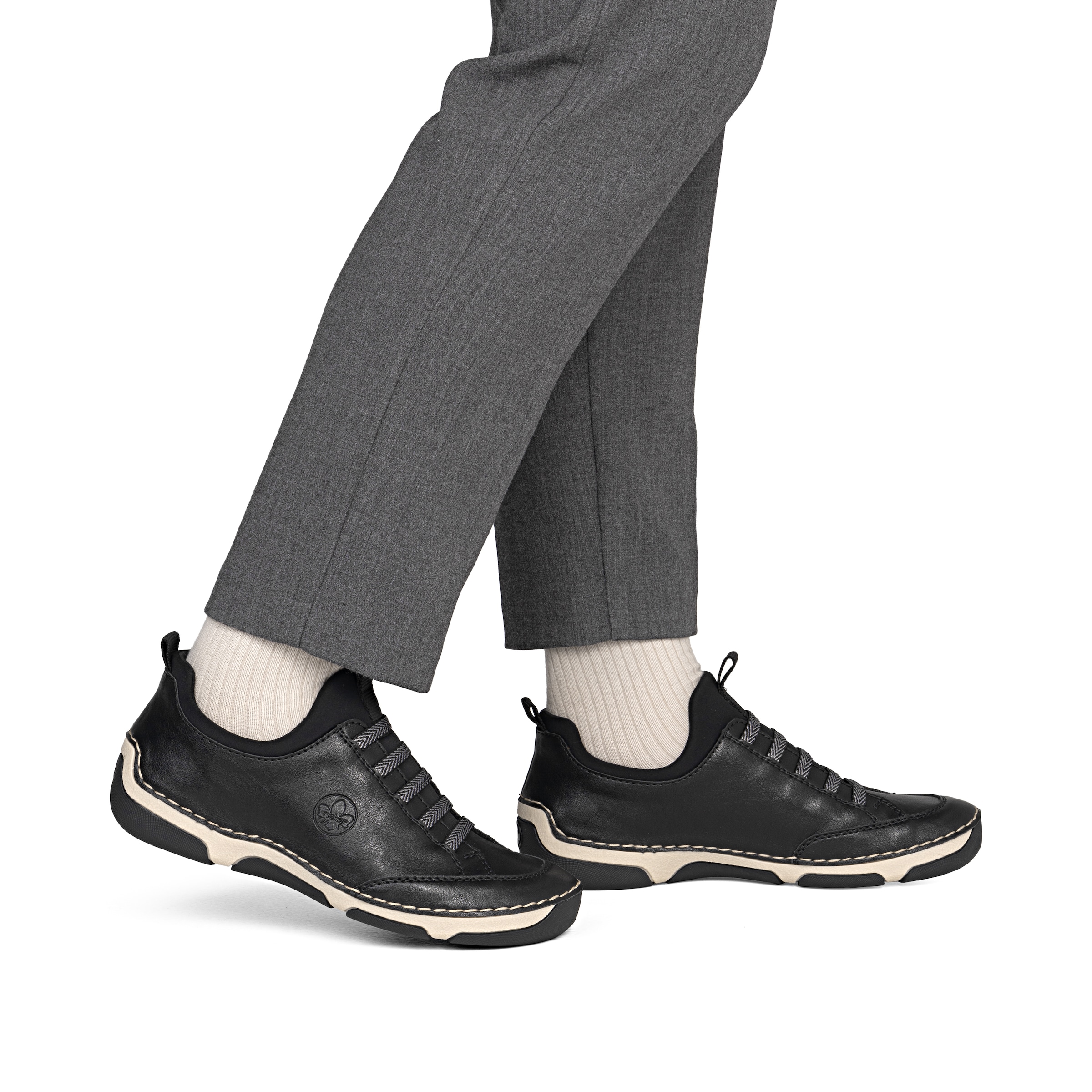 Slip on Rieker en noir