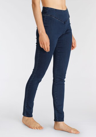 BUFFALO Skinny Jeggings - Modrá: predná strana