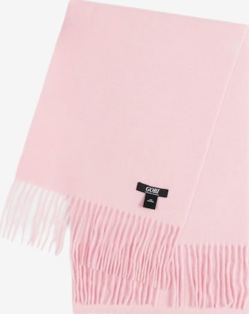 Écharpe GOBI Cashmere en rose : devant