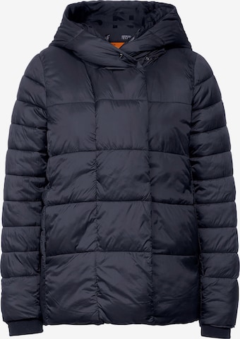 STREET ONE Winter Jacket in Blue: front