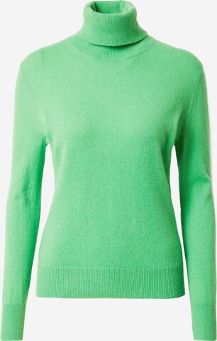 Pulover de la Pure Cashmere NYC pe verde: față