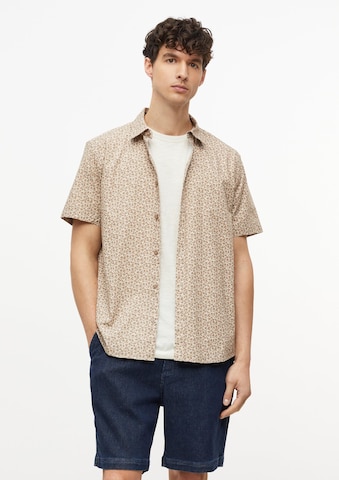 s.Oliver Regular fit Button Up Shirt in Brown: front