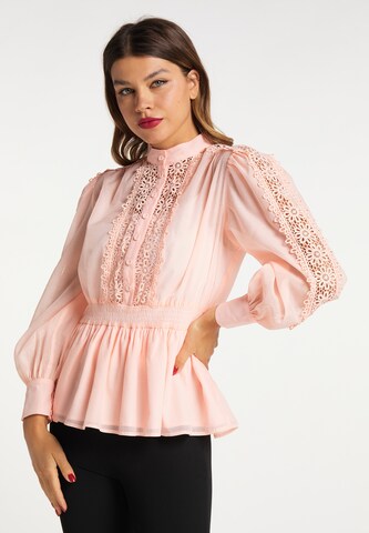 faina - Blusa en naranja