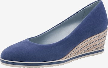 mėlyna Tamaris Vakariniai bateliai: priekis