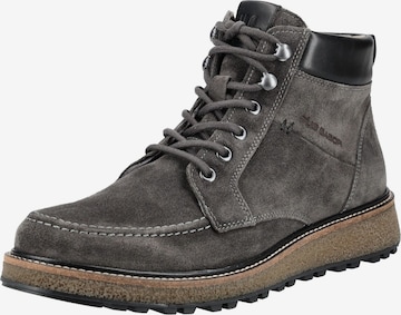 Pius Gabor Veterboots in Zwart: voorkant