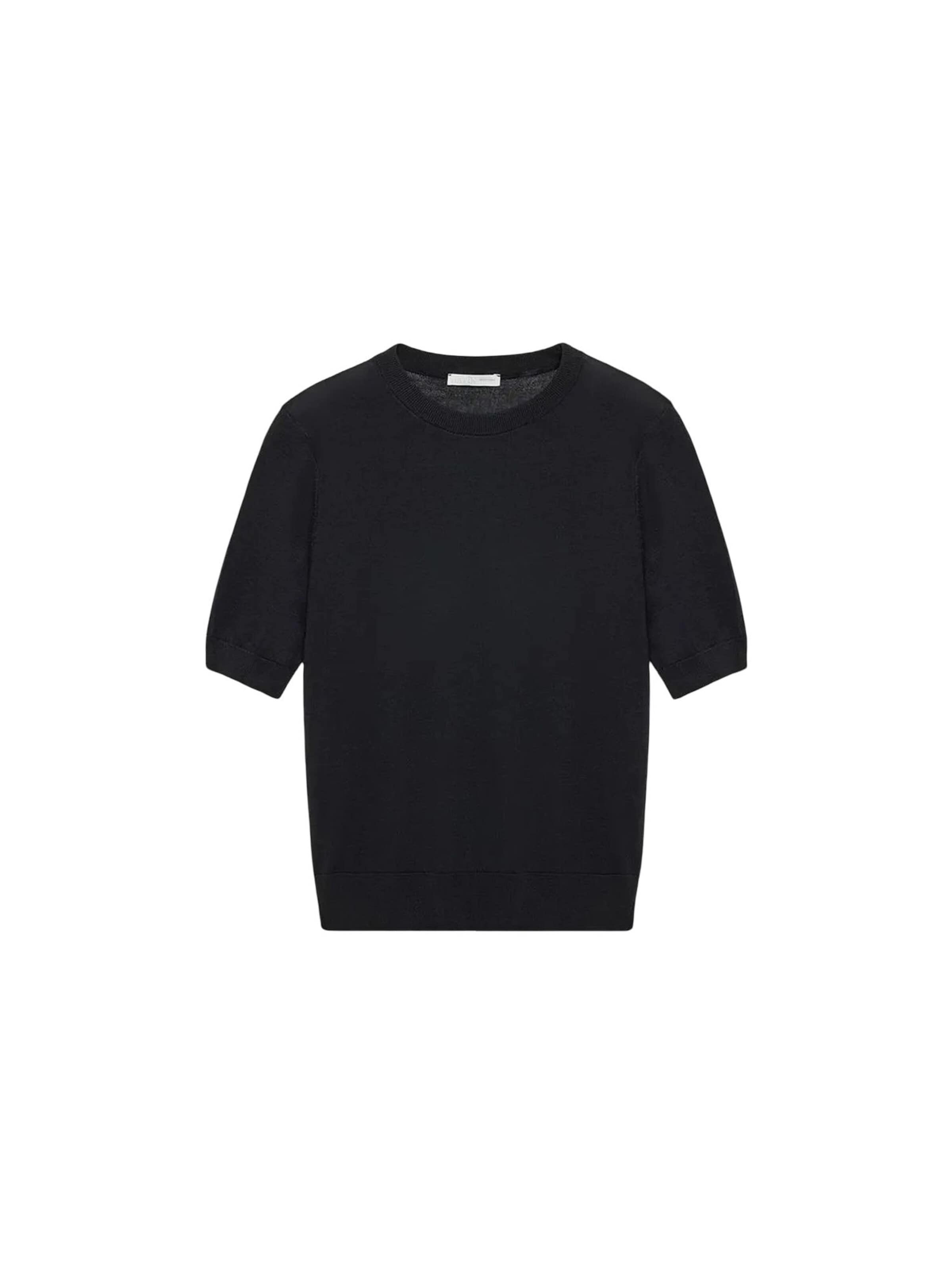 Camicia da donna 'Blusen' di Dilvin in nero: frontale