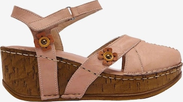 Limoya Sandals in Pink: front