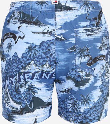 Tommy Jeans Szorty kąpielowe w kolorze niebieski