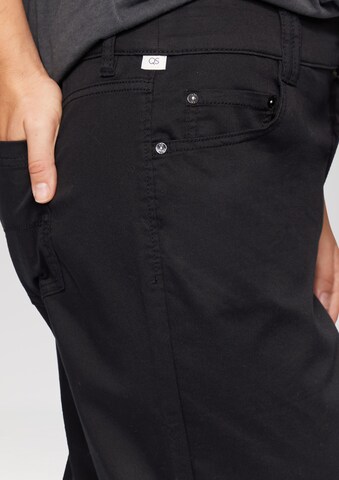 QS Slim fit Trousers in Black