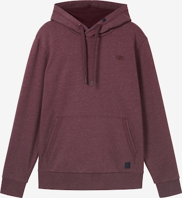 Felpa di TOM TAILOR in rosso: frontale