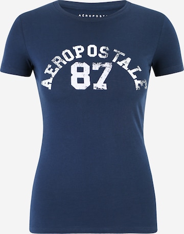 AÉROPOSTALE Shirt 'MAY' in Blue: front