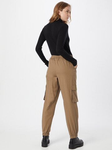 Effilé Pantalon cargo 'Dallo' VILA en marron