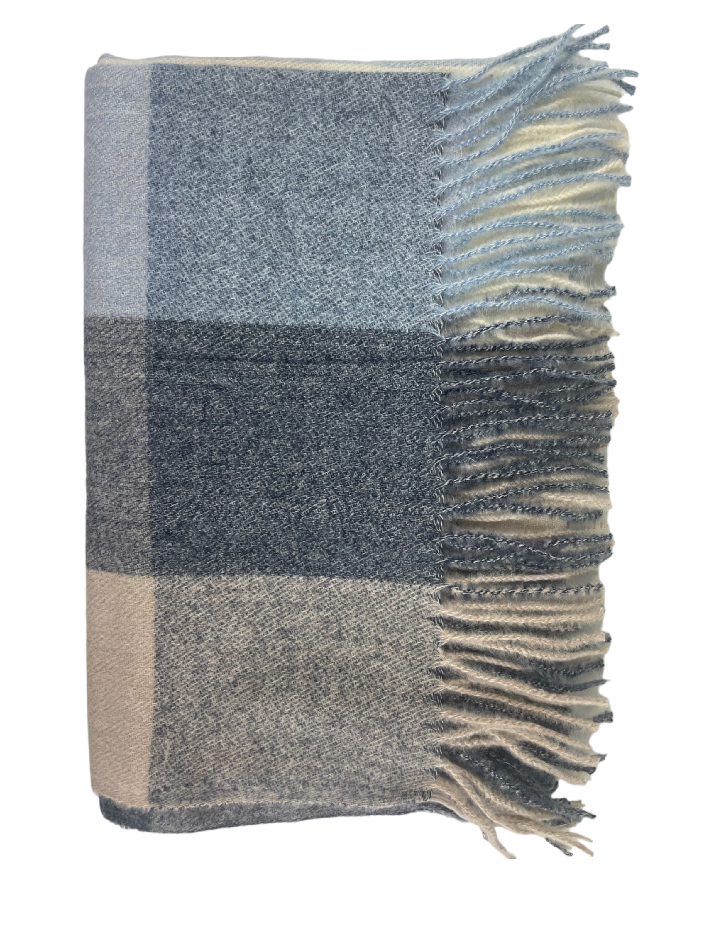 Kumixi Oversized Scarf in Blue