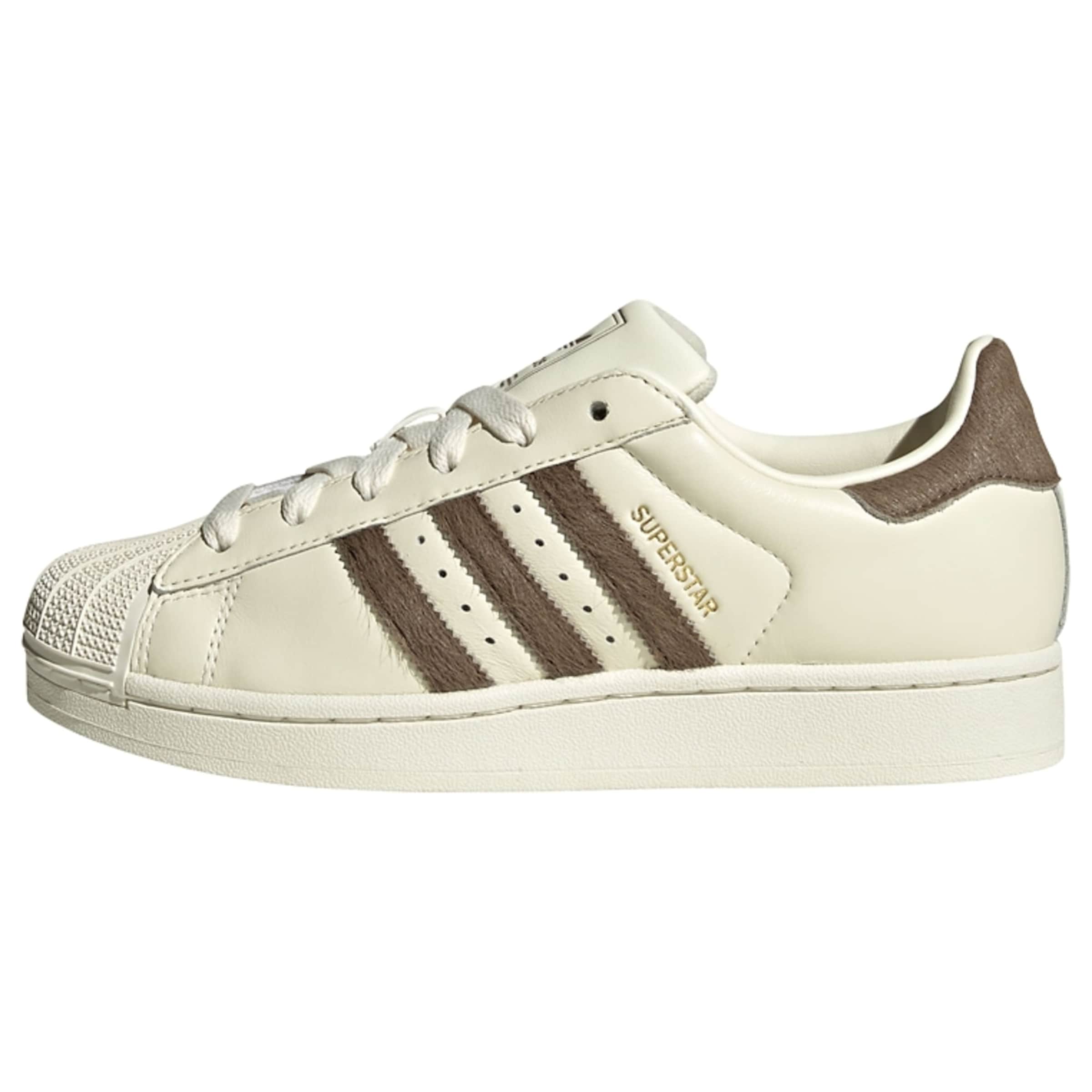 Baskets basses 'Superstar II' ADIDAS ORIGINALS en blanc : devant
