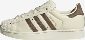 Baskets basses 'Superstar II' ADIDAS ORIGINALS en blanc : devant