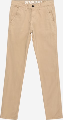 STACCATO Püksid, värv beež: eest vaates