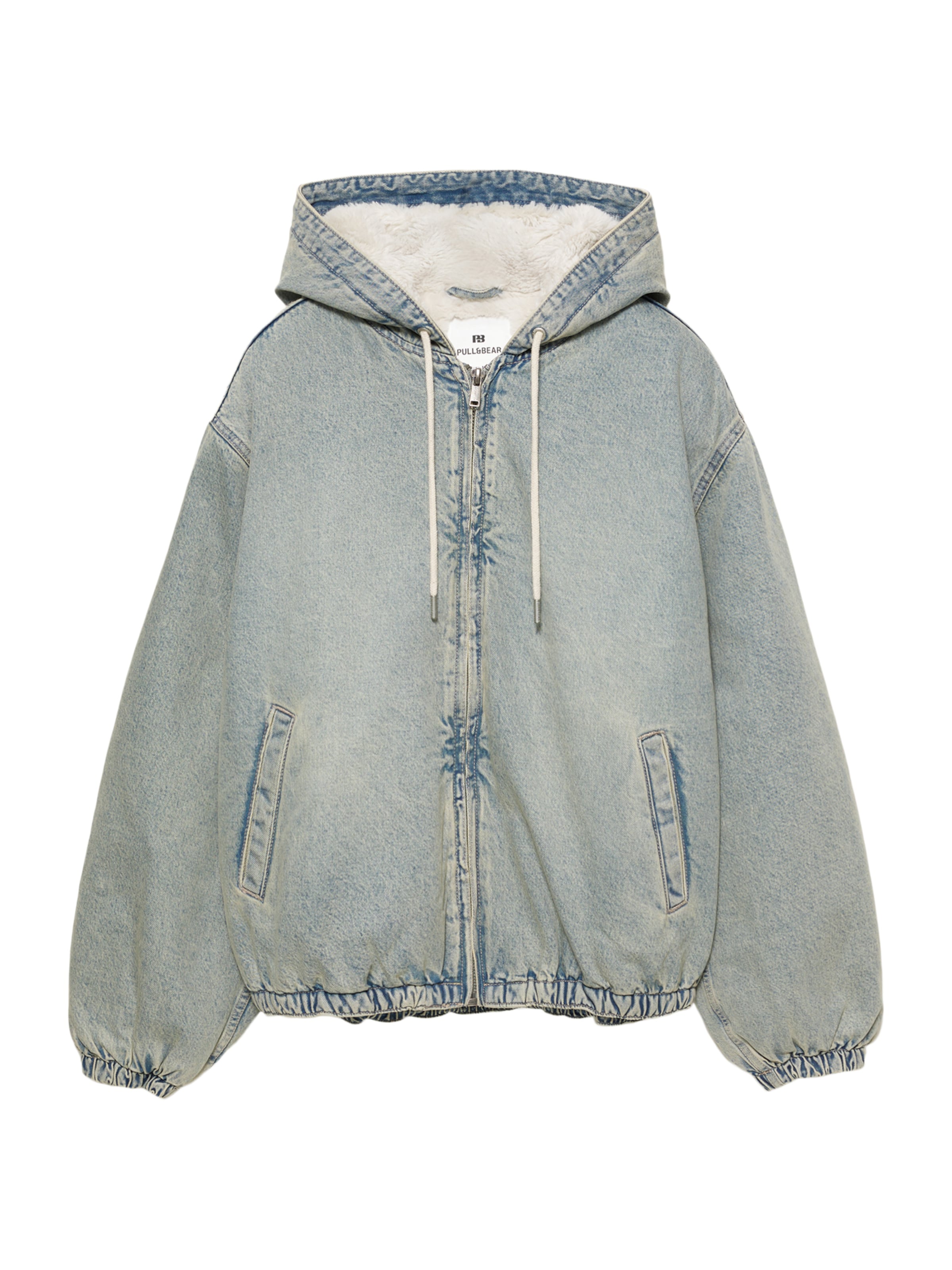 Pull&Bear Övergångsjacka i ljusblå, Produktvy