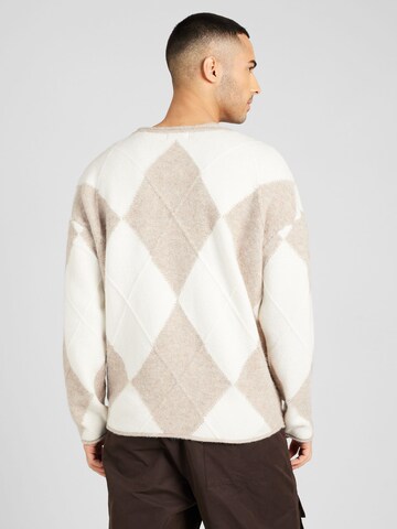 TOPMAN Knit cardigan in White