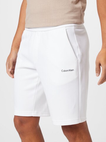 Calvin Klein Regular Pants in White