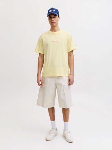 T-Shirt 'JORHyeres' JACK & JONES en jaune