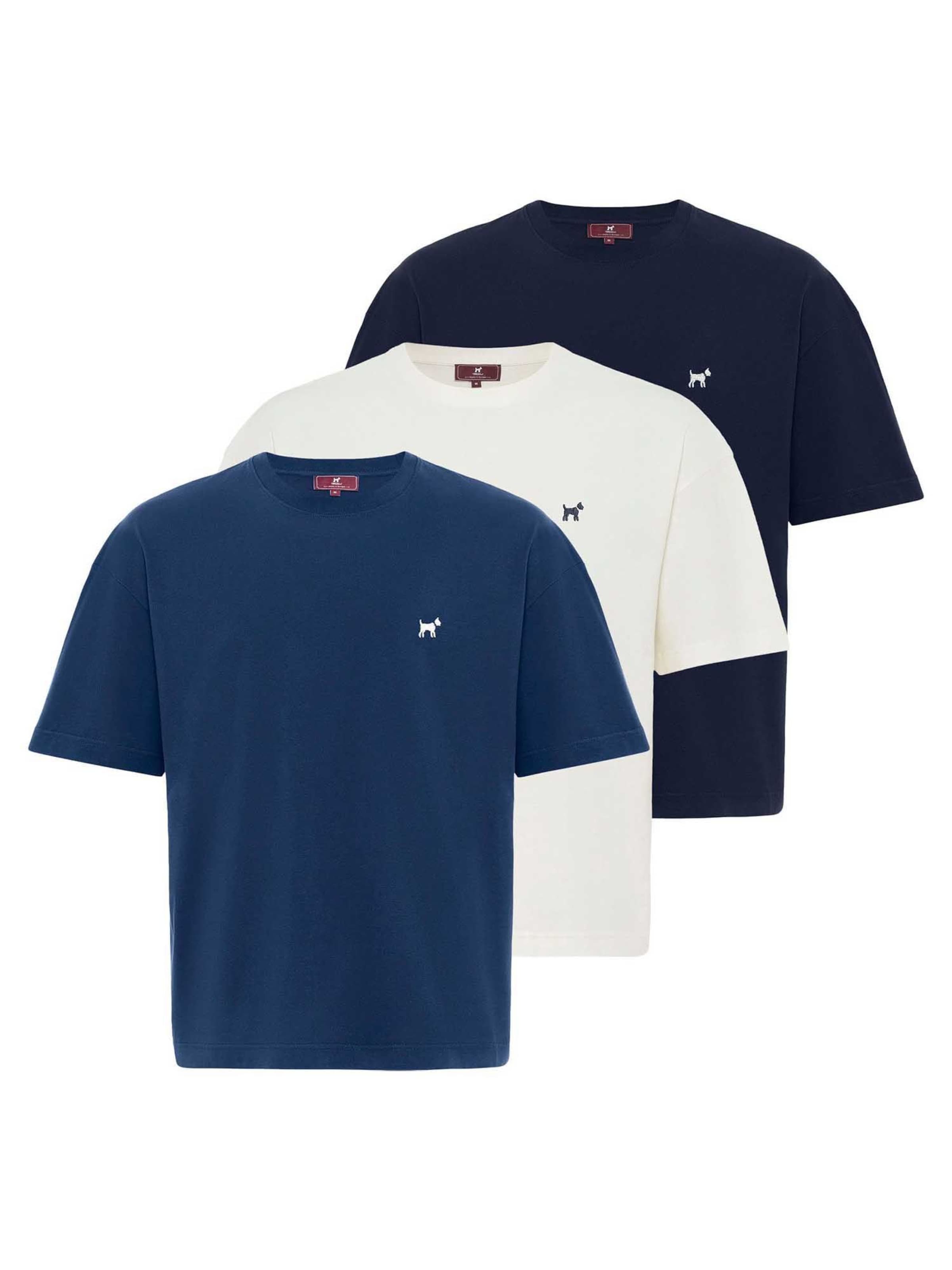 Maglietta di Williot in blu: frontale