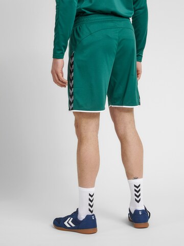 Regular Pantalon de sport Hummel en vert