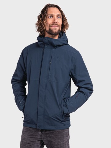 Schöffel Outdoorjacke 'Antwerpen' in Blau: Vorderseite