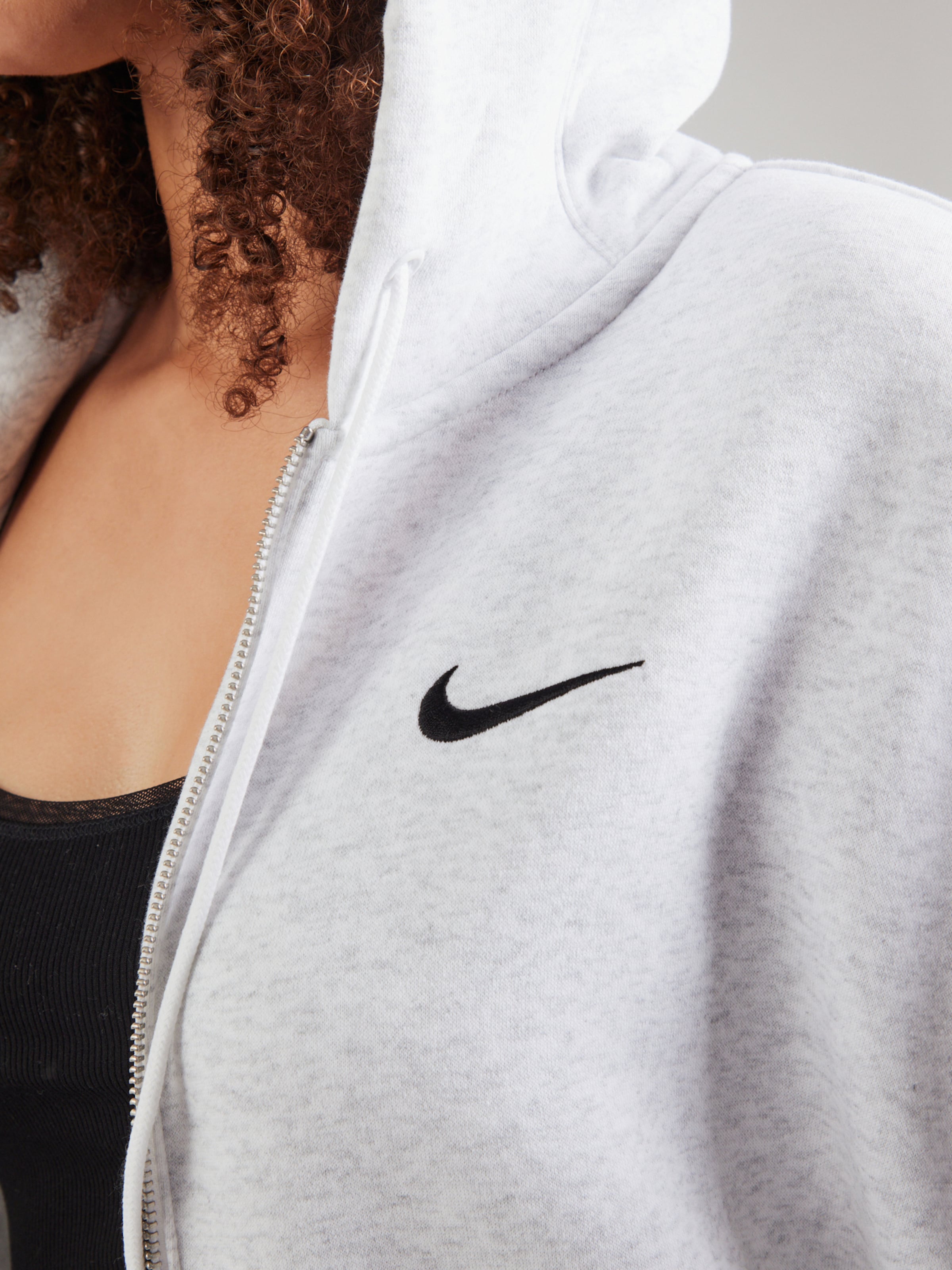 Grey Heather Nike Hoodie Damen Zalando Jacket Nike Sweatshirt