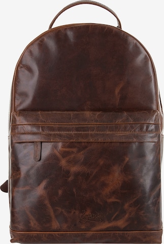 X-ZONE - Mochila en marrón: frente