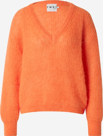 TWNS THE LABEL Sweater 'Alamosa' in Orange: front