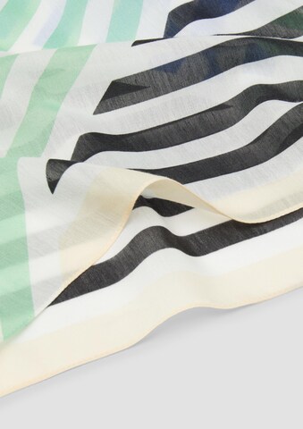 Écharpe tube s.Oliver en blanc