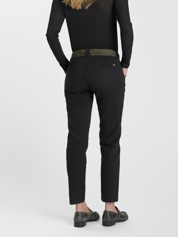 Regular Pantalon chino Le Temps Des Cerises en noir
