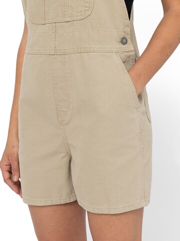 DICKIES Regular Latzhose 'DUCK' in Beige