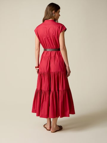 oltre - Vestido en rojo