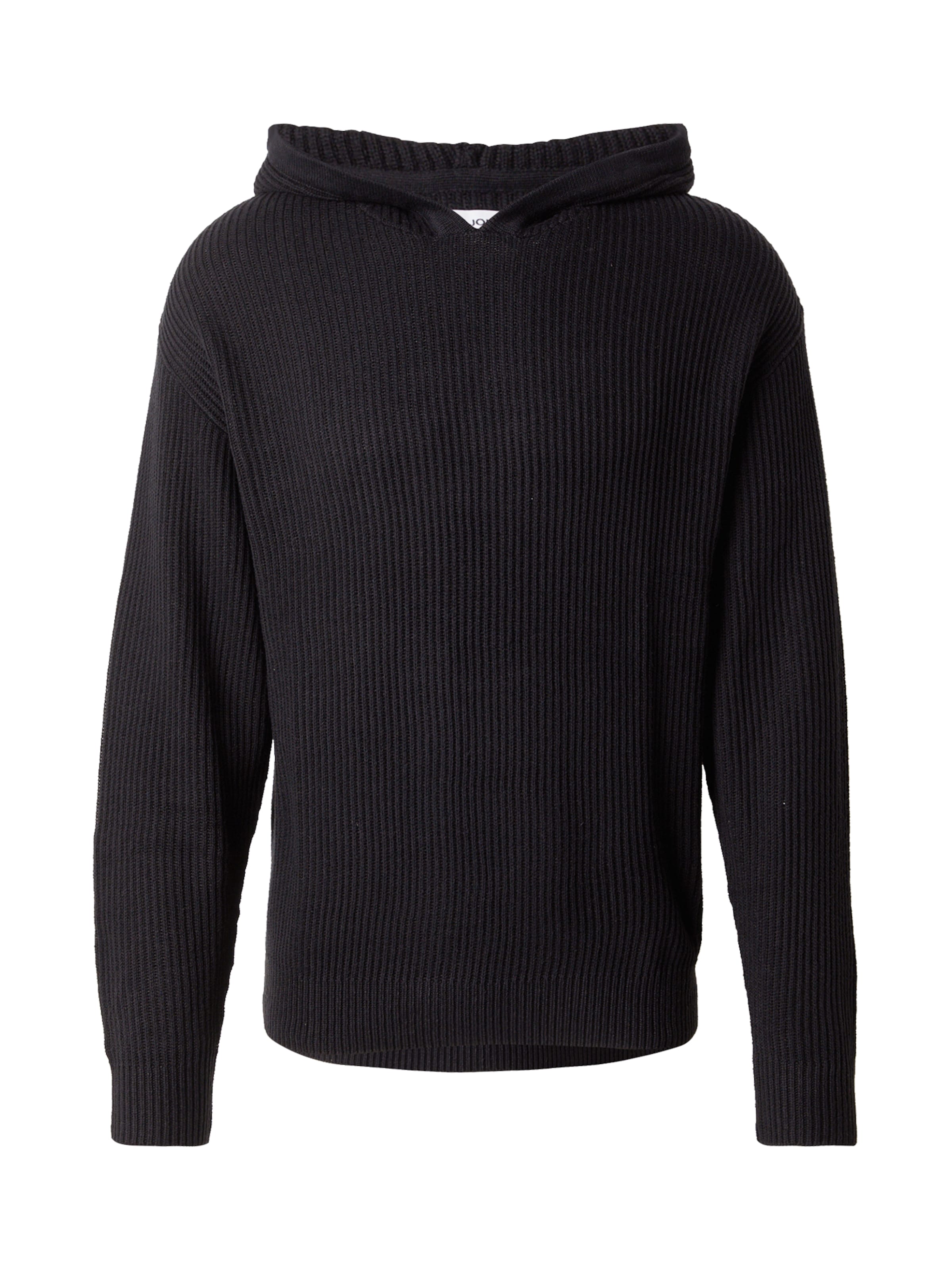 juoda JACK & JONES Megztinis: priekis