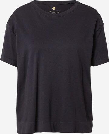 Athlecia Performance Shirt 'Laimeia' in Black: front