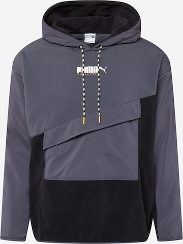 Pullover di PUMA in grigio: frontale